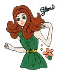 Glori in full Green Fling mini