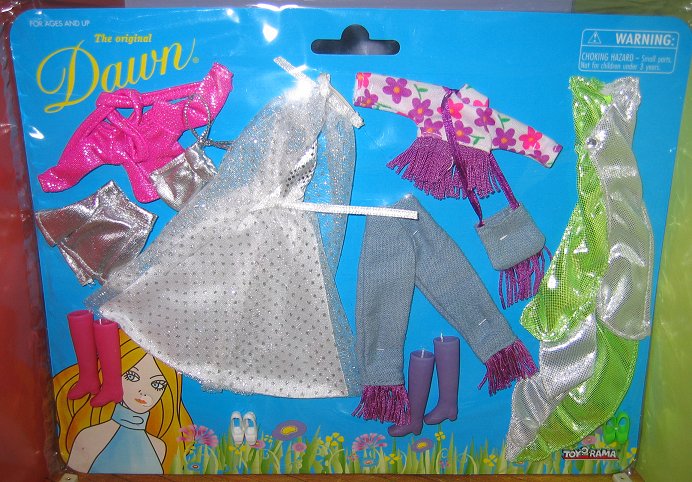 Toy O Rama 4 pack clothes