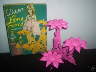 Pink Floral Stand