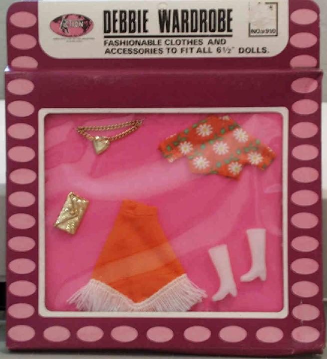 Debbie Wardrobe Orange skirt & top