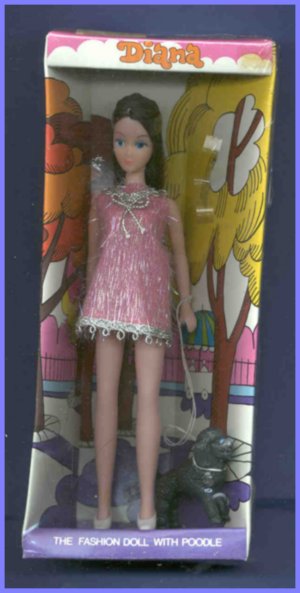 Diana in pink HTT mini (brunette)