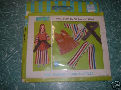 Petite vinyl vest & striped pantset