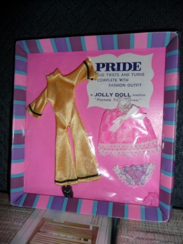 Pride Gold pansuit & pink nightie