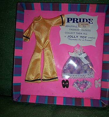Pride Gold Pantsuit & Purple Nightie