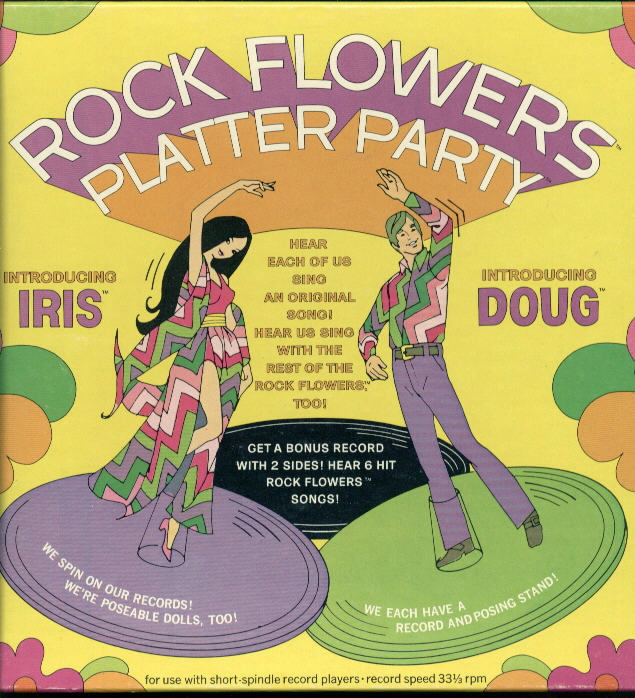 Rock Flowers Platter party
