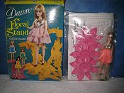 Pink Floral Stand