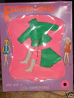 Fashion World Green skirt set