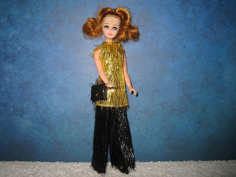 Gold and Black Tinsel Tunic