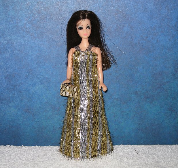 Glimmering Stardust style gold and silver gown PREORDER