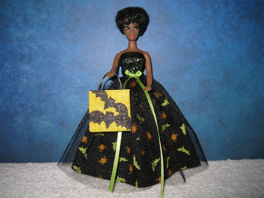 Bats and Spiders Gown
