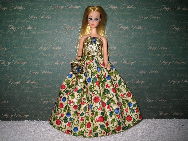 Ornaments & Ivy Ballgown with purse PREORDER 