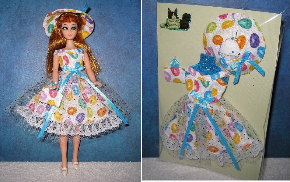 Easter Jelly Bean dress with hat