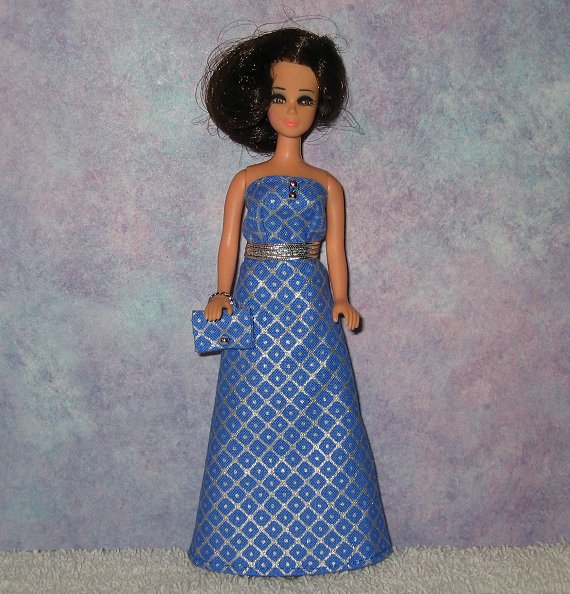 Periwinkle Diamonds Gown #1