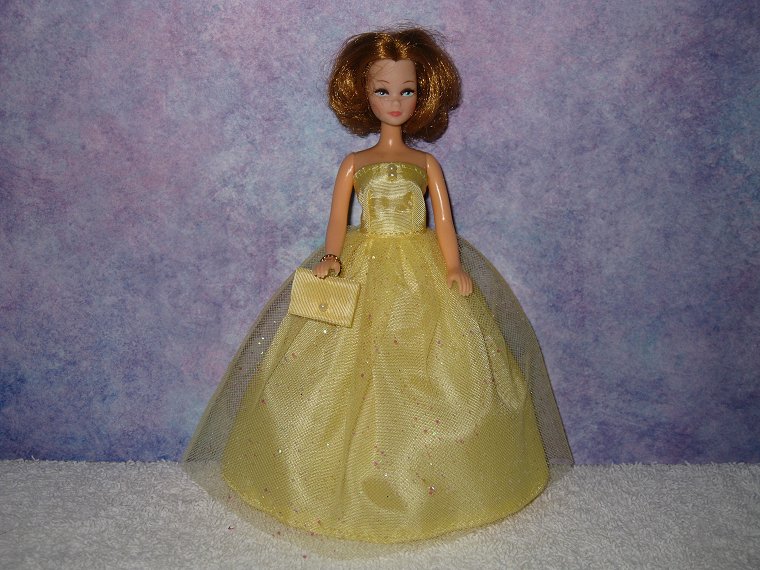 SUNNY DAY gown with purse
