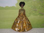 GOLDEN DREAMS gown with purse