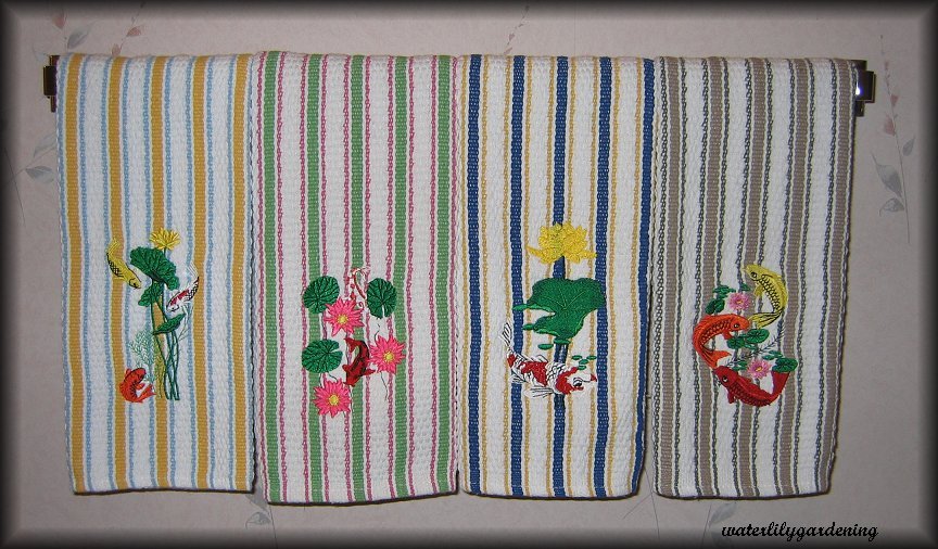 stripe kitchen towels example