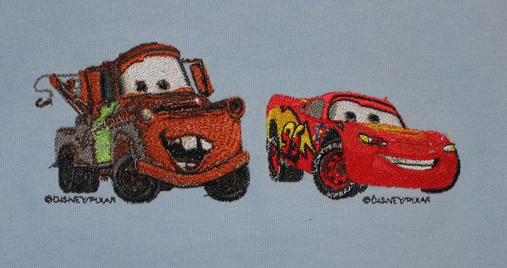 Cars --Lighting McQueen & Mater