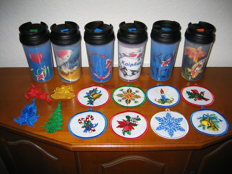 Sippy cups & Ornaments
