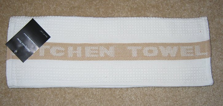 Kitchen towel--tan