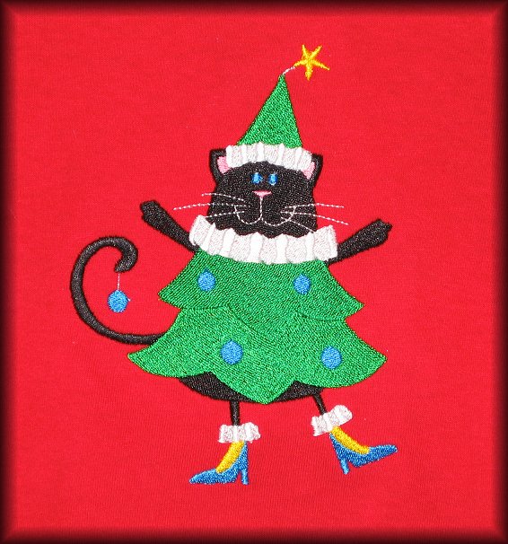Christmas Tree Kitty
