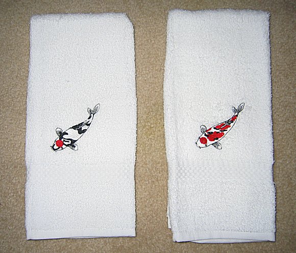 White Hand Towel Example