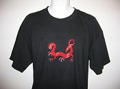 Fiery Dragon Shirt example