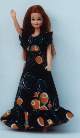 Tammie in Movie Star gown